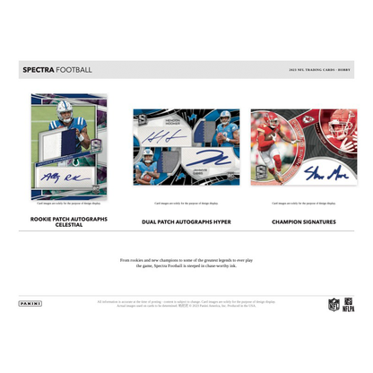 2023 Panini Spectra Football Hobby Box