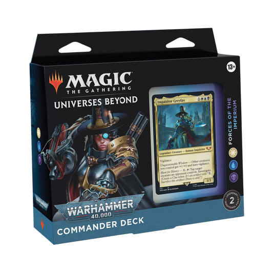 Universes Beyond: Warhammer 40,000 - Forces of the Imperium Commander Deck