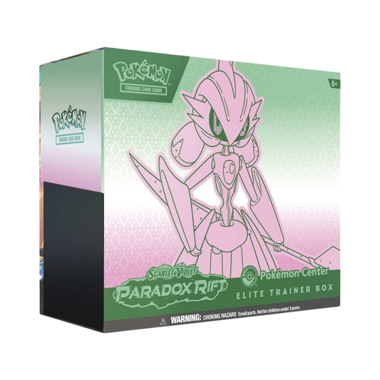 Paradox Rift Pokemon Center Elite Trainer Box [Iron Valiant]