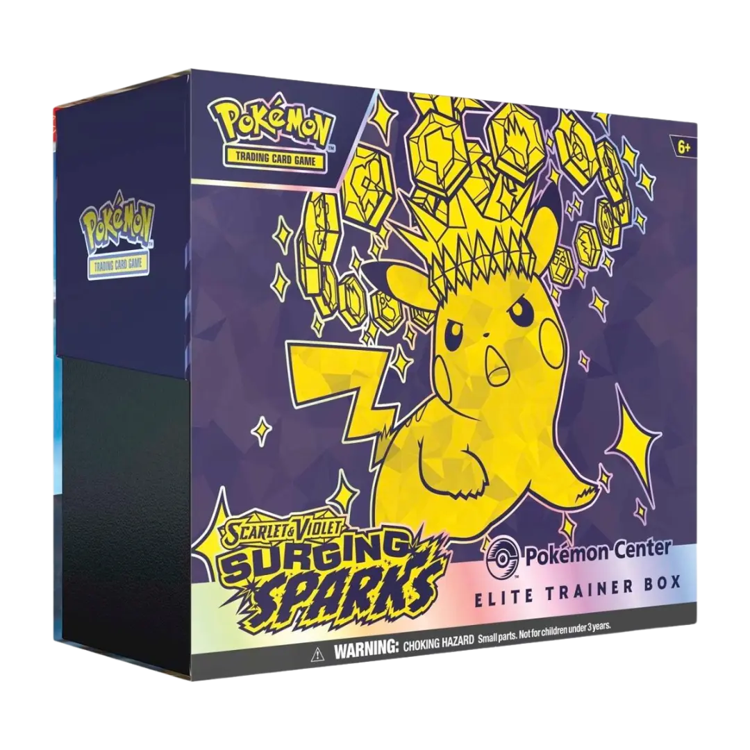 Surging Sparks Pokémon Center Elite Trainer Box