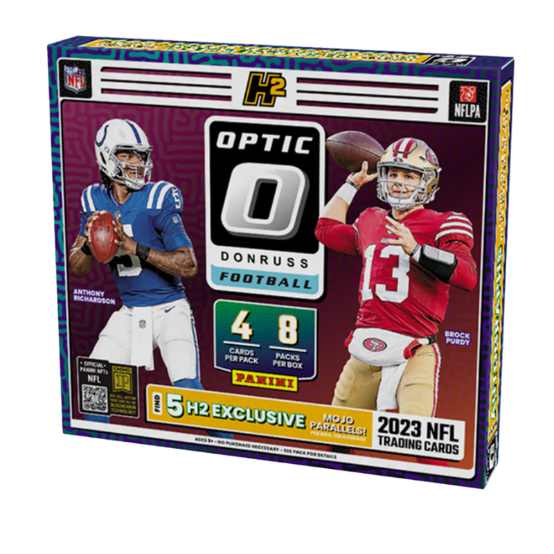 2023 Panini Donruss Optic Football H2 Hybrid Box