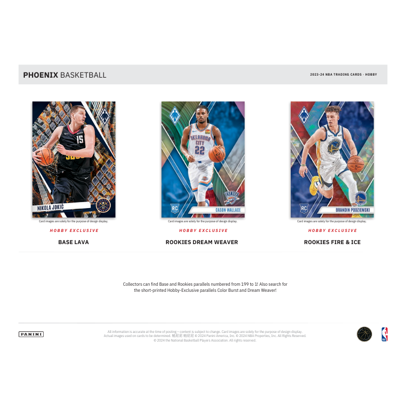 2023/24 Panini Phoenix Basketball Hobby Box