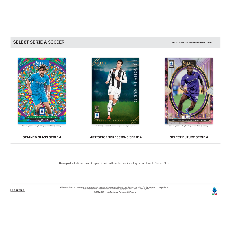 2024/25 Panini Select Serie A Soccer Hobby Box