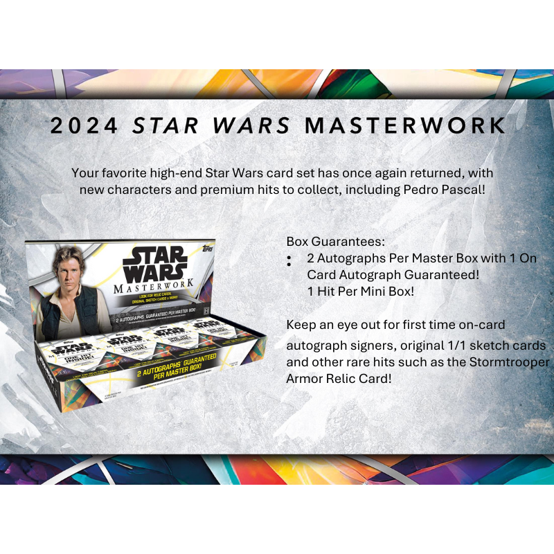 2024 Topps Star Wars Masterwork Hobby Box