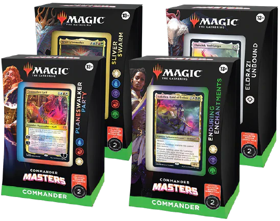 MTG Commander Masters Commander Decks [Set of 4]
